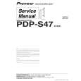 PIONEER PDP-S47 Service Manual