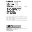 PIONEER SXSW77 Service Manual