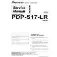 PIONEER PDP-S17-LR/XIN1/WL Service Manual