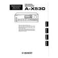 PIONEER A-X530 Owners Manual