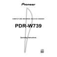 PIONEER PDR-W739/NVXJ Owners Manual