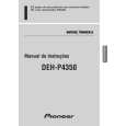 PIONEER DEH-P4350-2/XBR/ES Owners Manual