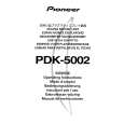 PIONEER PDK-5002 Owners Manual