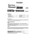 PIONEER DEQ9200 Service Manual