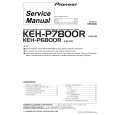 PIONEER KEH-P7800R/X1B/EW Service Manual