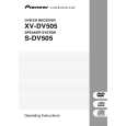 PIONEER XV-DV505 Owners Manual