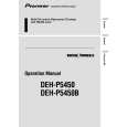 PIONEER DEH-P5450/XM/ES Owners Manual