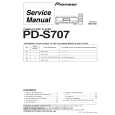 PIONEER PD-S707/SD Service Manual