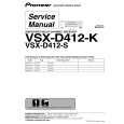 PIONEER VSX-D412-K/KCXJI Service Manual