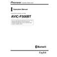 PIONEER AVIC-F500BT/XCN/RE Owners Manual