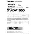 PIONEER XVDV1000 Service Manual