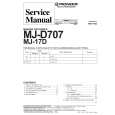 PIONEER MJ-D707/NV Service Manual
