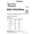 PIONEER DEH-P645RS Service Manual