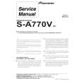 PIONEER S-A770V/XC Service Manual