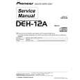 PIONEER DEH-12A Service Manual