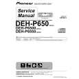 PIONEER DEH-P650-9 Service Manual