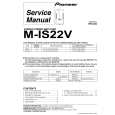 PIONEER M-IS22V/DBDXJ Service Manual