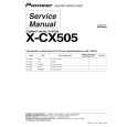 PIONEER X-CX505/TDXJ/RB Service Manual