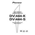 PIONEER DV-444-S/WYXQ/FRGR Owners Manual