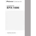 PIONEER EFX-1000/KUCXJ Owners Manual