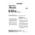 PIONEER SP270/XJI/UC Service Manual