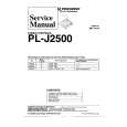 PIONEER PLJ2500 Service Manual