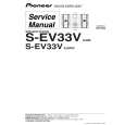 PIONEER S-EV33V/XJI/E Service Manual