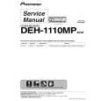PIONEER DEH-1110MP/XS/UR Service Manual