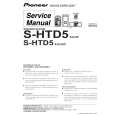 PIONEER X-HTD5/DDRXJ/RD Service Manual