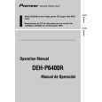 PIONEER DEH-P6400R/EW Owners Manual
