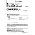 PIONEER GMX904 X1H/UC EW Service Manual