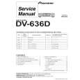 PIONEER DV-636D/RL/RB Service Manual