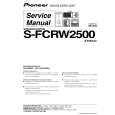 PIONEER S-FCRW2500/XTW/UC Service Manual