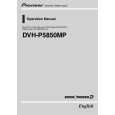 PIONEER DVH-P5850MP/XU/RD Owners Manual
