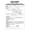 PIONEER CD-FM1 Owners Manual
