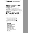 PIONEER PDK-WM02/XZC/WL5 Owners Manual