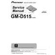 PIONEER GM-D515/XH/EW Service Manual