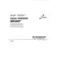 PIONEER CDXP2000 Owners Manual