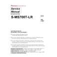 PIONEER S-MS700T-LR/XJM/E Service Manual
