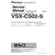 PIONEER VSX-C502-S/SAXU Service Manual