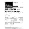 PIONEER KP2020SDK Service Manual