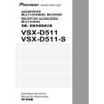 PIONEER VSX-D511/SDPWXJI Owners Manual