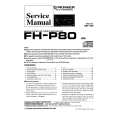 PIONEER FH-P80 Service Manual