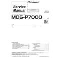 PIONEER MDS-P7000UC Service Manual
