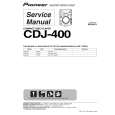 PIONEER CDJ-400/KUCXJ Service Manual