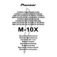 PIONEER M-10X/MY Owners Manual