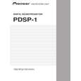 PIONEER PDSP-1 Owners Manual