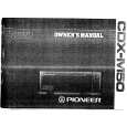 PIONEER CDXM50 Owners Manual