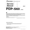 PIONEER PDP-S60/XTW/E5 Service Manual