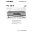 PIONEER PDS507 Owners Manual